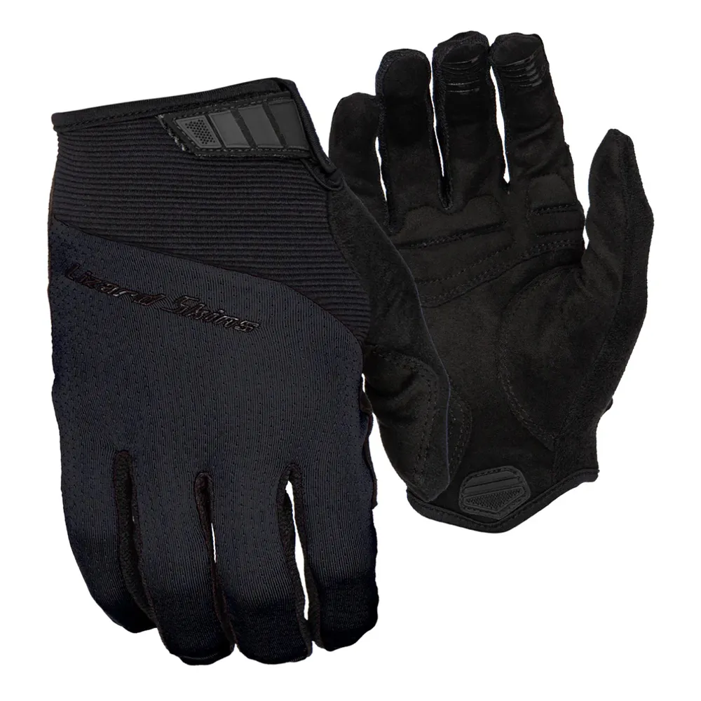 uPRISE Bikes Lizard Skins Monitor Traverse Long Finger Gloves - Jet Black | Price match, 365 day return s, 18-Month Warranty, Finance Available & Free UK Delivery